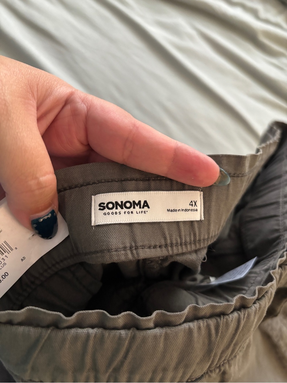 SONOMA Straight Leg Women's Pants in Olive